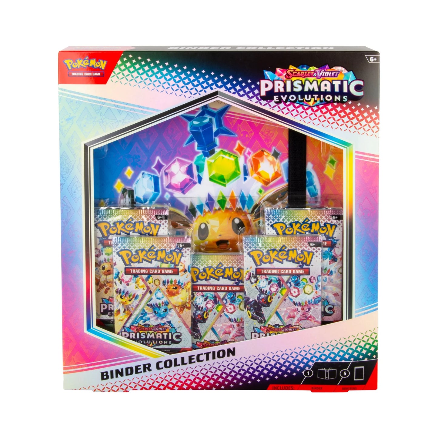 Pokemon Prismatic Evolutions Binder Collection