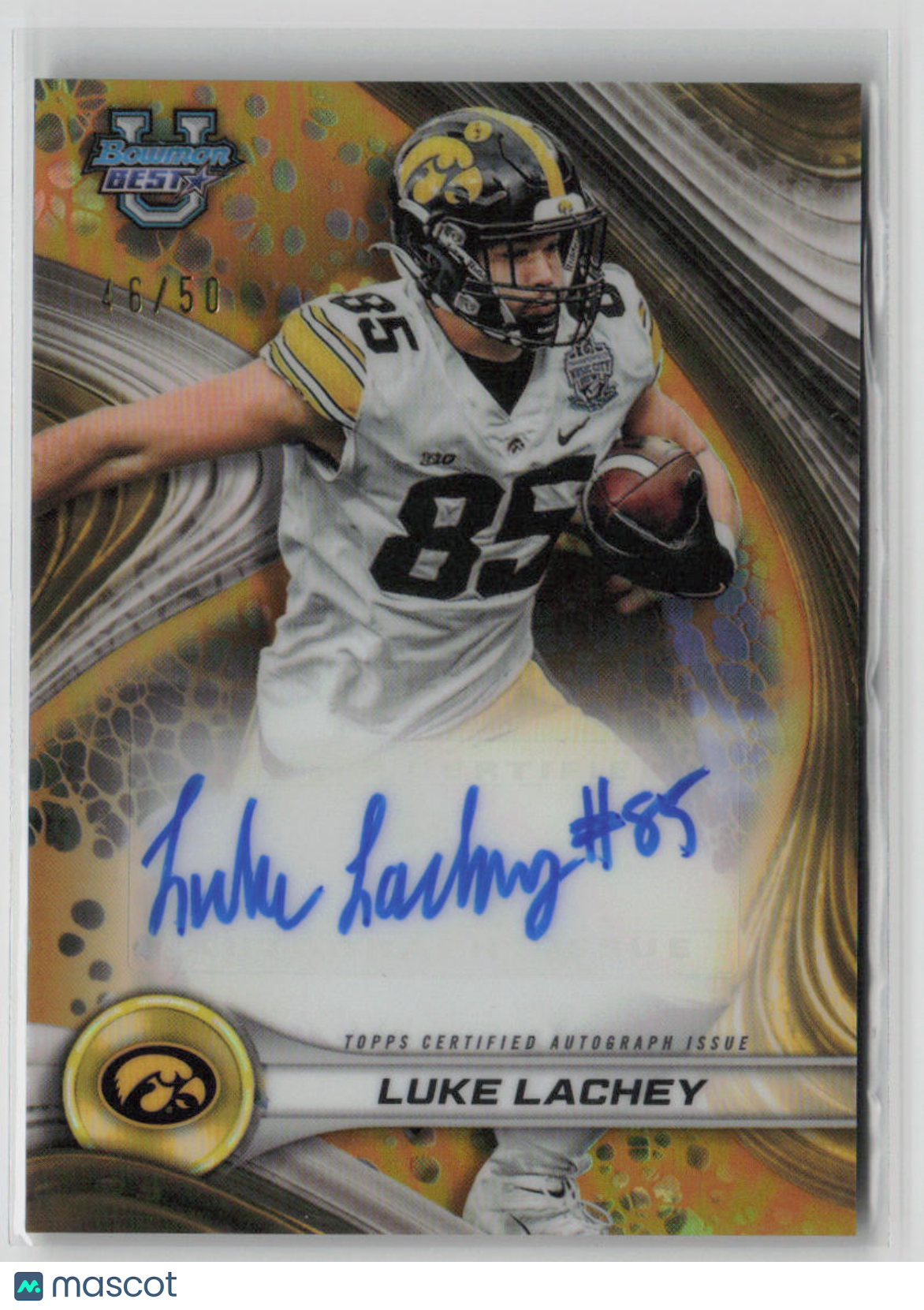 2024 Bowman U Best Luke Lachey Autograph Gold 46/50 #BOA-LL