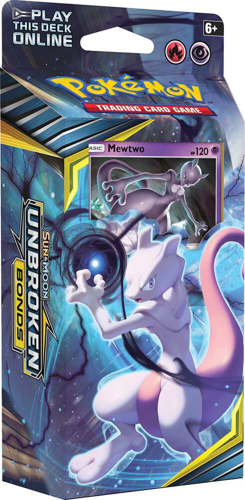 Unbroken Bonds Mewtwo Battle Mind Theme Deck