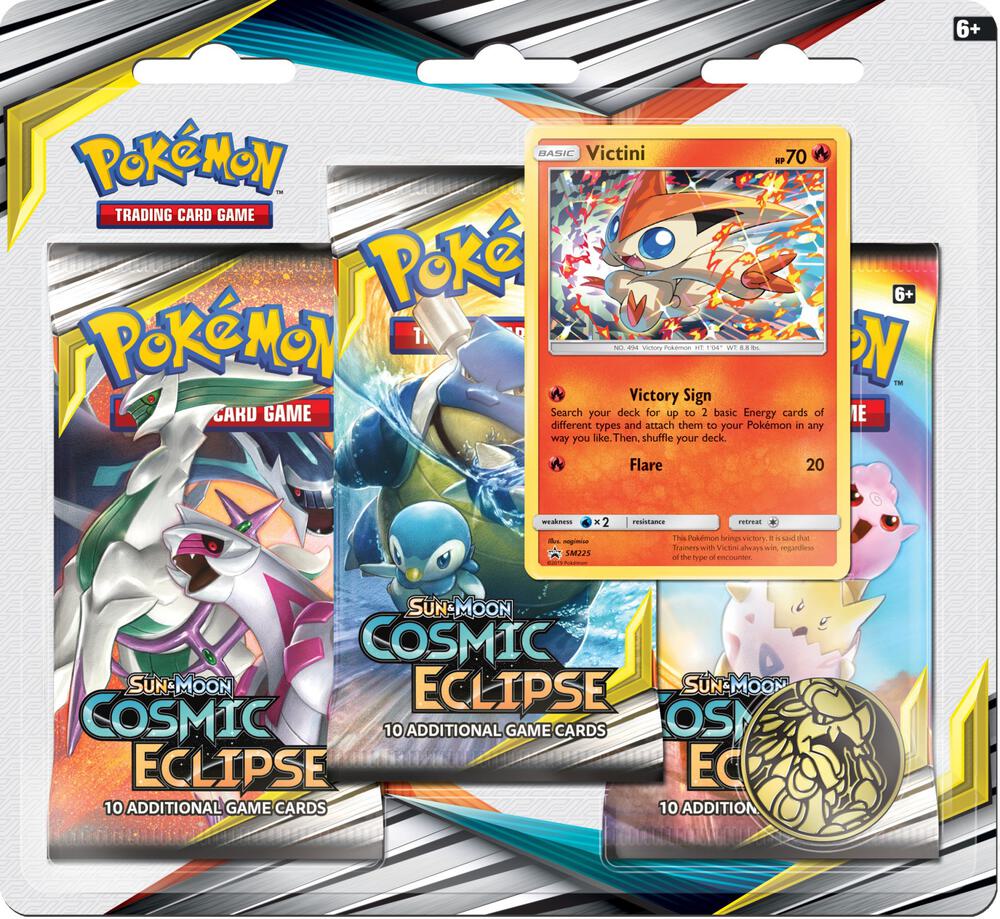 Cosmic Eclipse 3 Pack Blister - Random Art