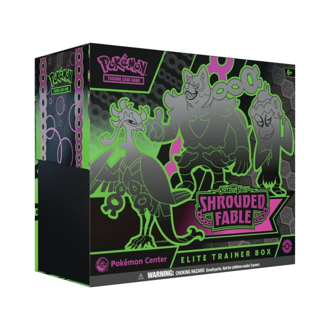 Pokemon Scarlet & Violet: Shrouded Fable Pokemon Center ETB Elite Trainer Box