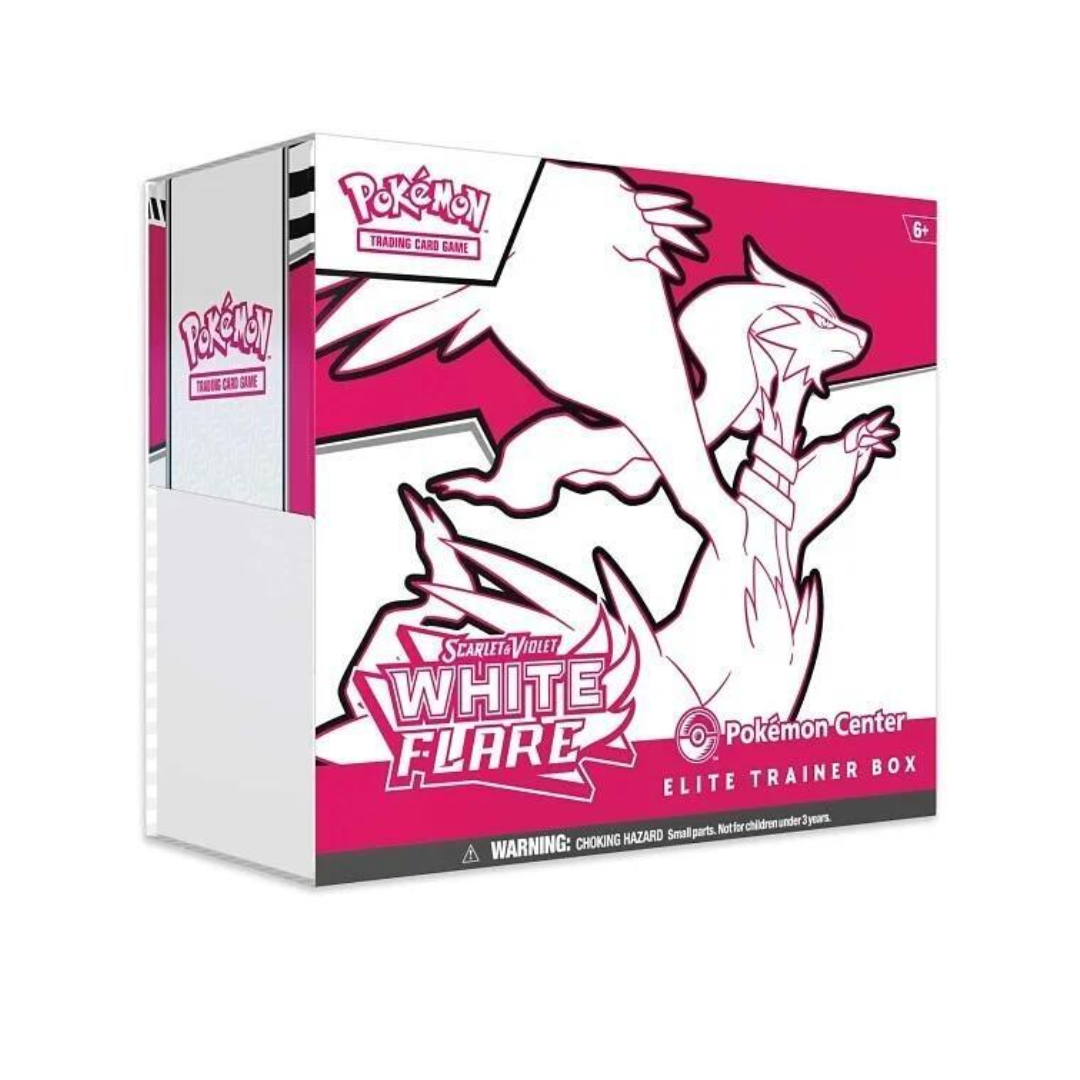 Pokemon White Flare Pokemon Center Elite Trainer Box