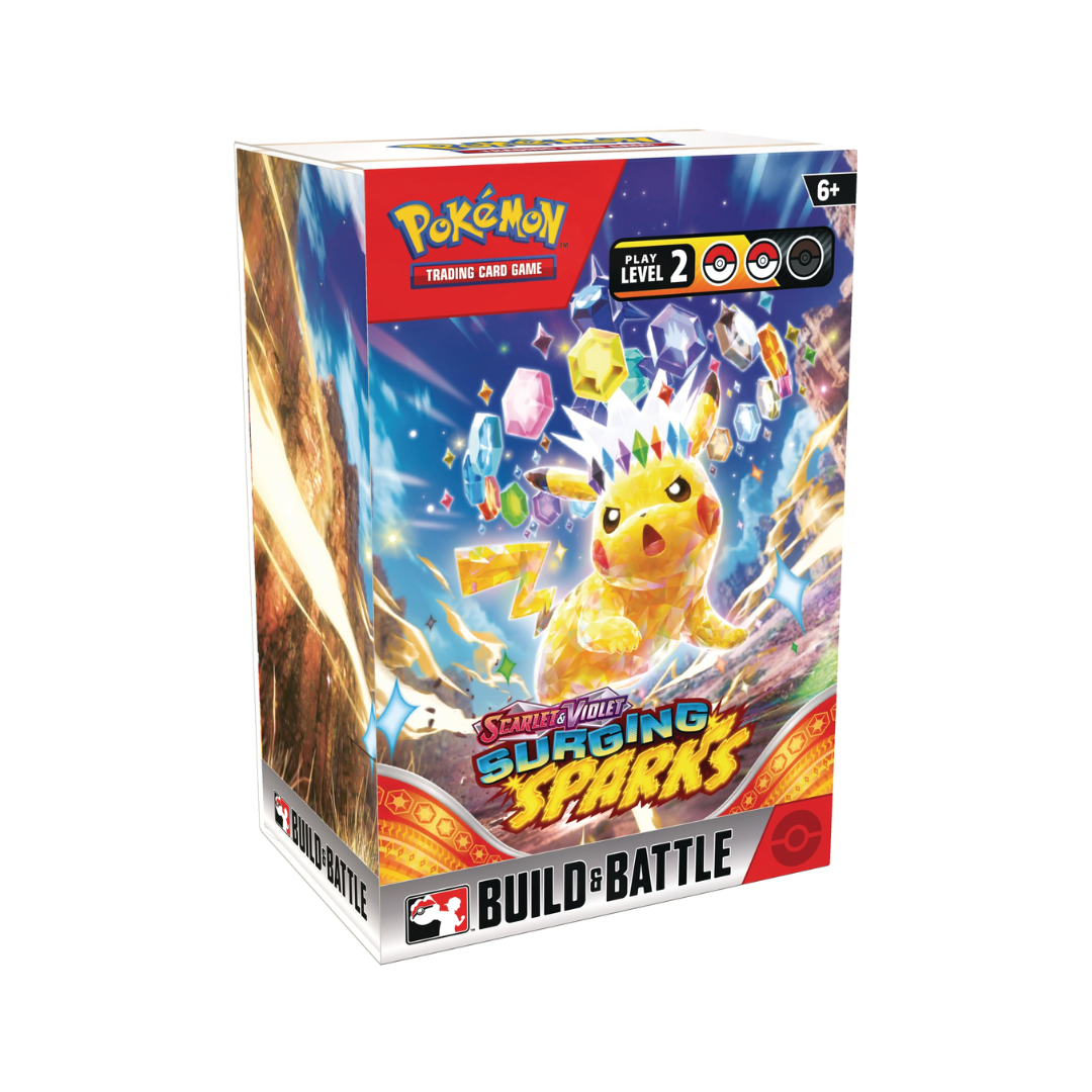 Pokemon Scarlet & Violet Surging Sparks Build & Battle