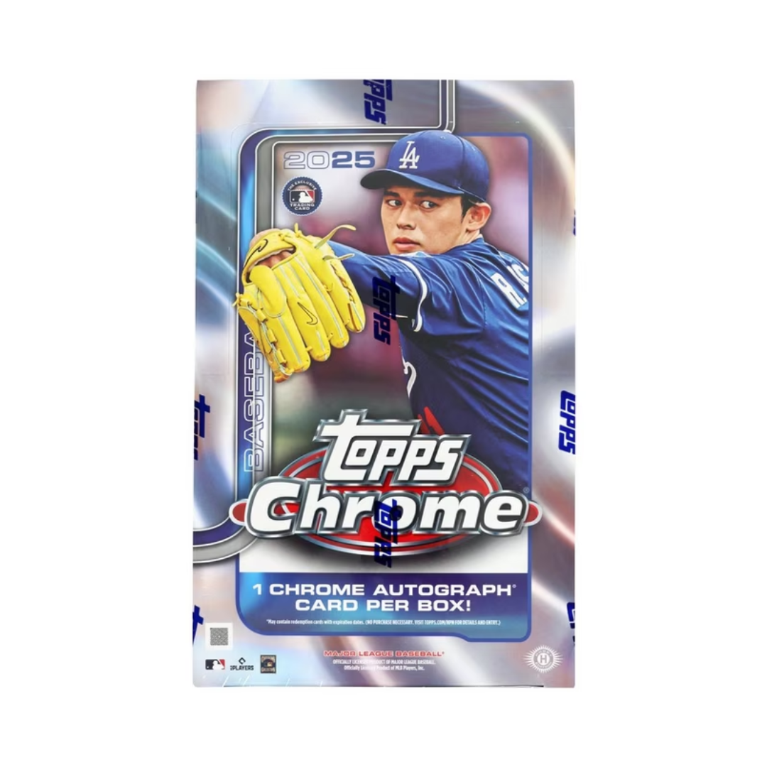 2025 Topps Chrome Baseball Hobby Box