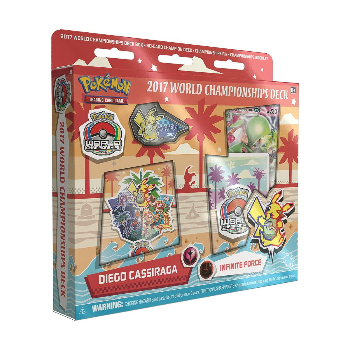 Pokemon 2017 World Championship Gardevoir-GX Diego Cassiraga Infinite Force Deck