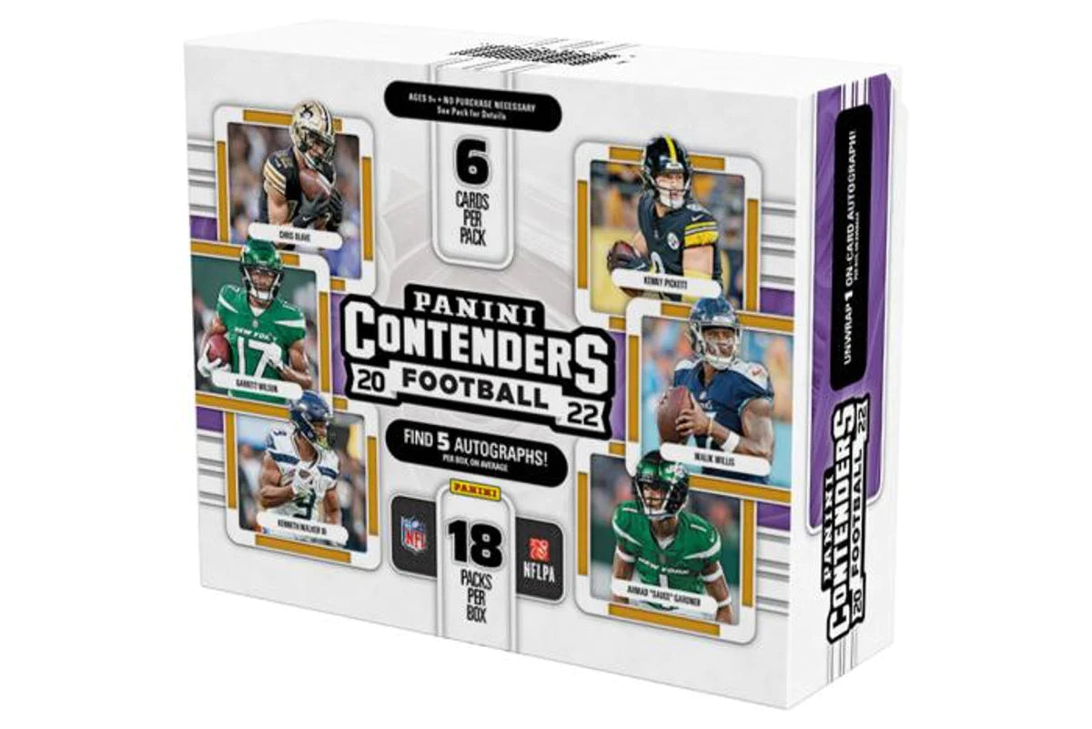 2022 PANINI CONTENDERS FOOTBALL HOBBY BOX