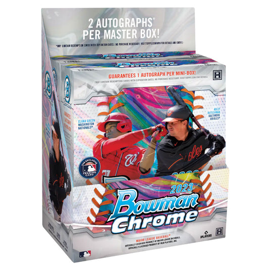 2023 Topps Baseball Bowman Chrome Hobby Box