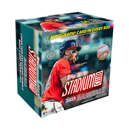 2023 Topps stadium baseball compact hobby box