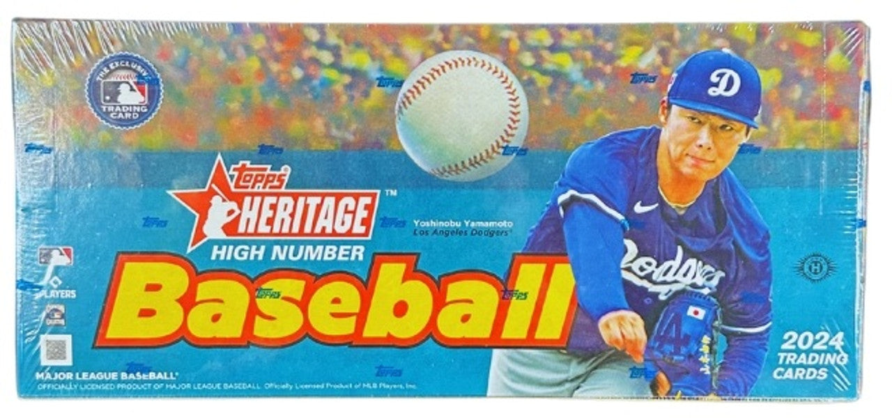 2024 Topps Heritage Baseball High Number Hobby Box