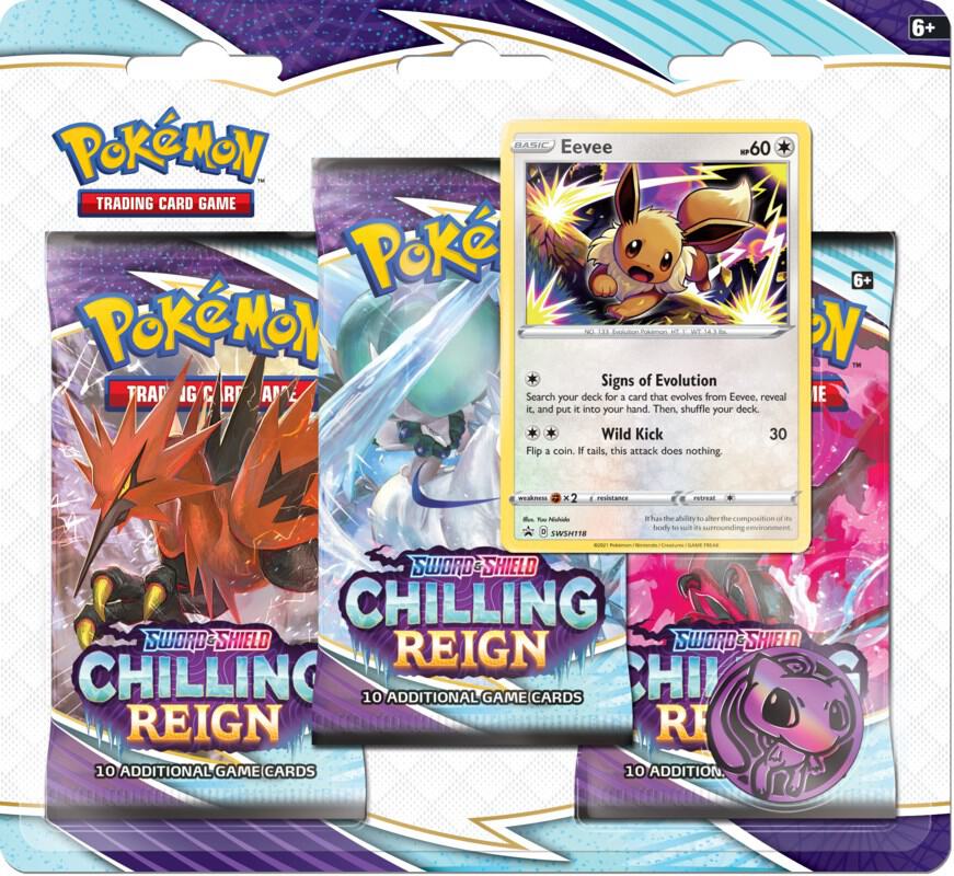 Chilling Reign Pack Blister - Choose Your Pokemon