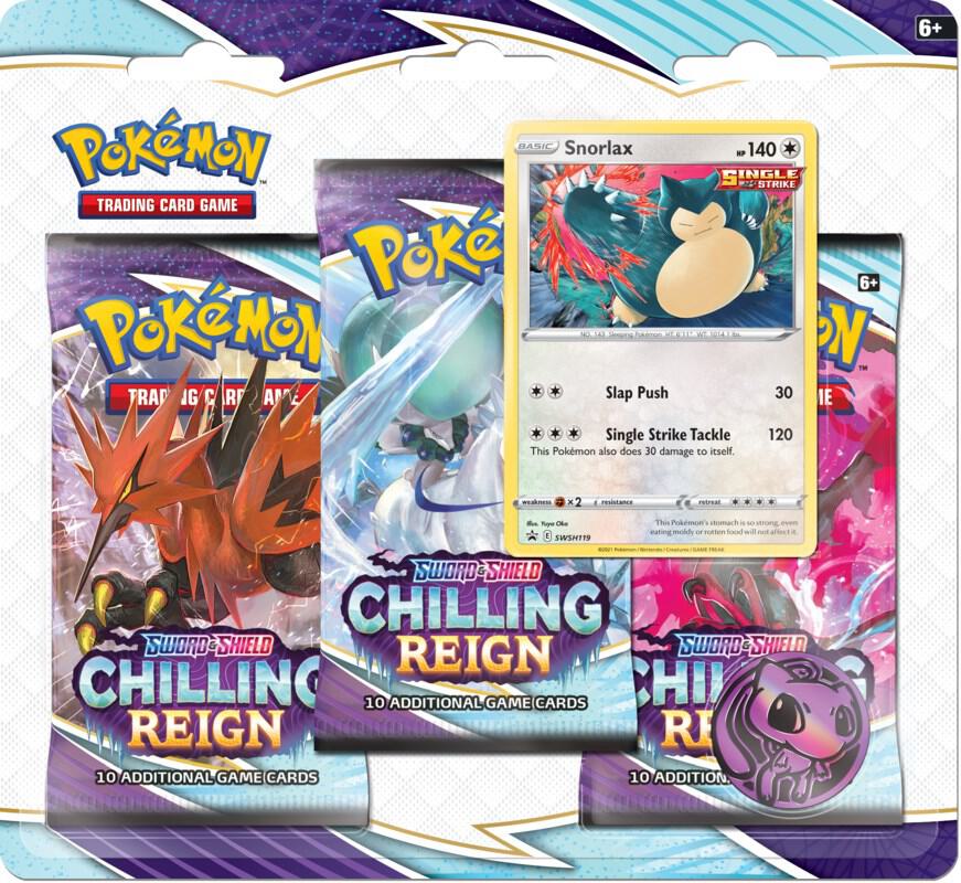 Chilling Reign Pack Blister - Choose Your Pokemon