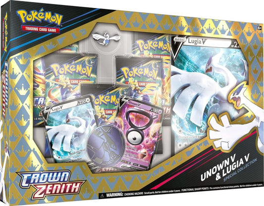 Crown Zenith Unown V & Lugia V Special Collection Box