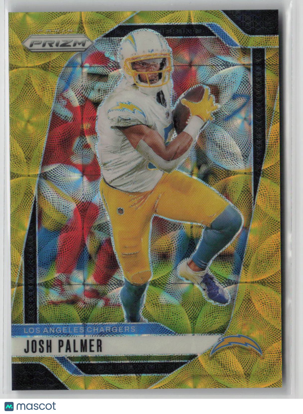 2024 Panini Prizm Football Josh Palmer 05/10 Gold Choice #159