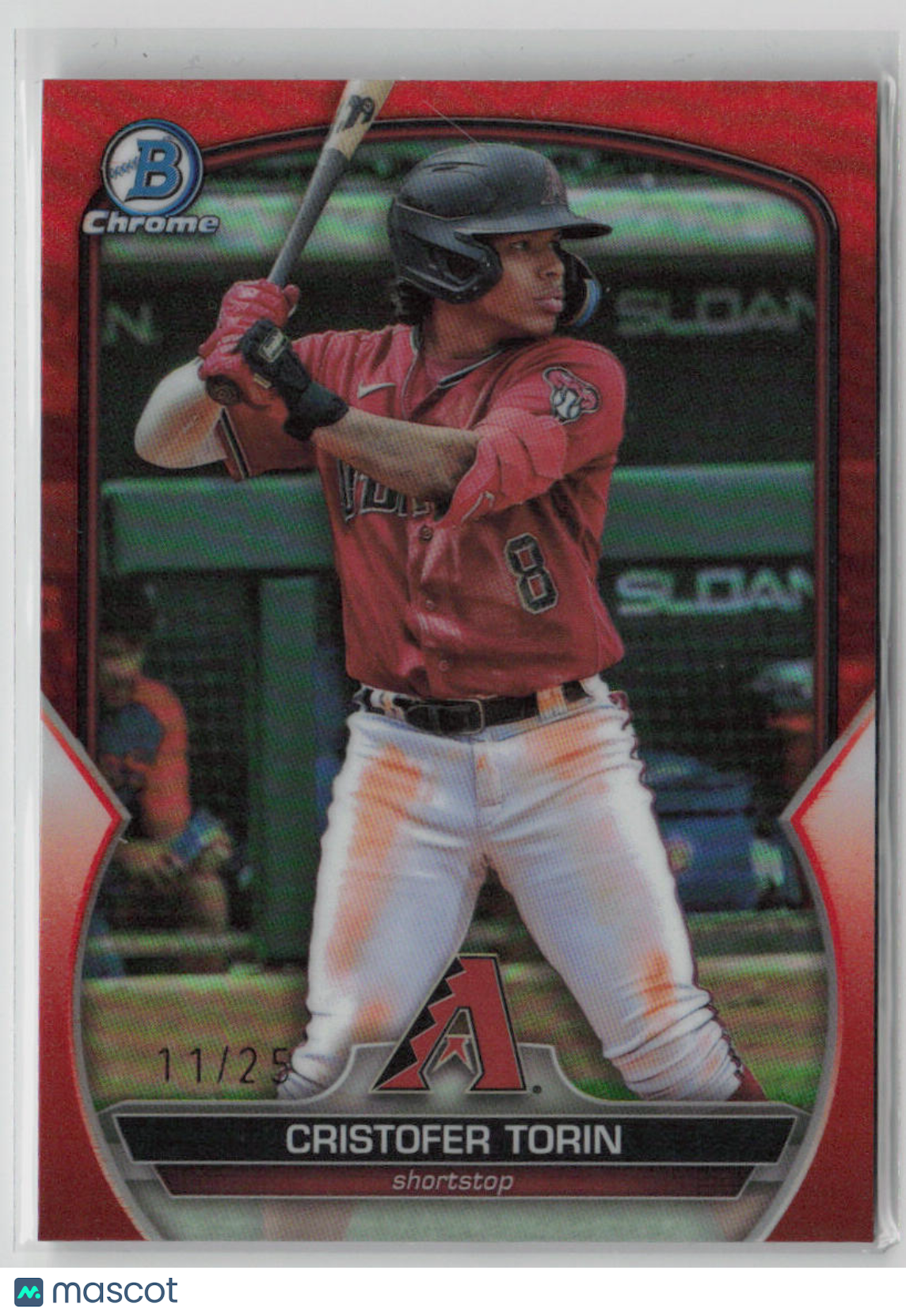 2023 Bowman Chrome Cristofer Torin 11/25 Orange #BDC-148