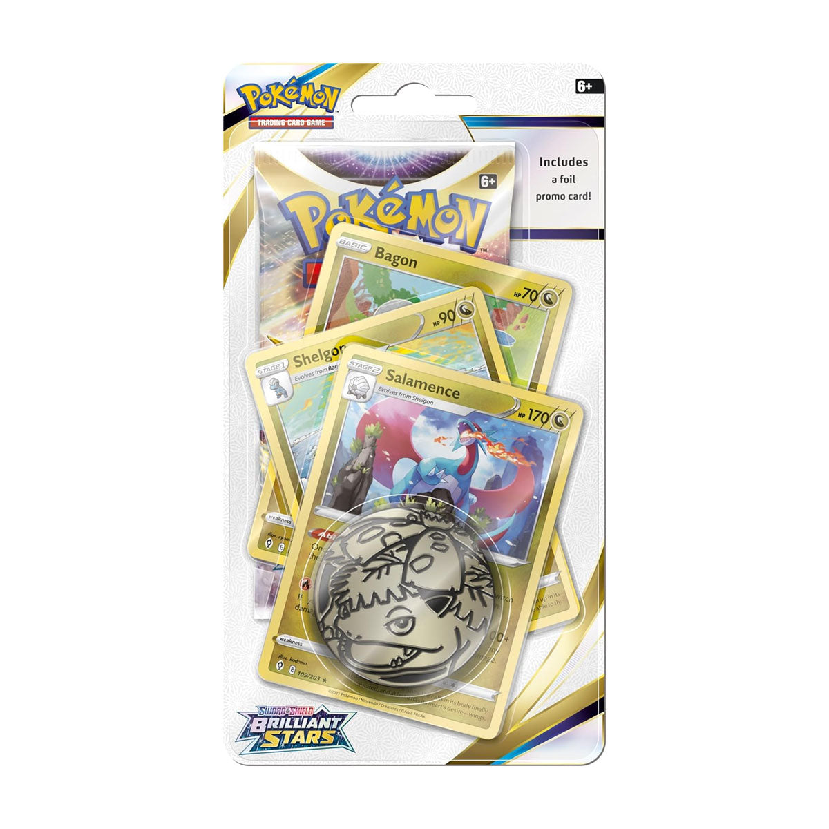 Pokemon Brilliant Stars Checklane Blister - Random Art