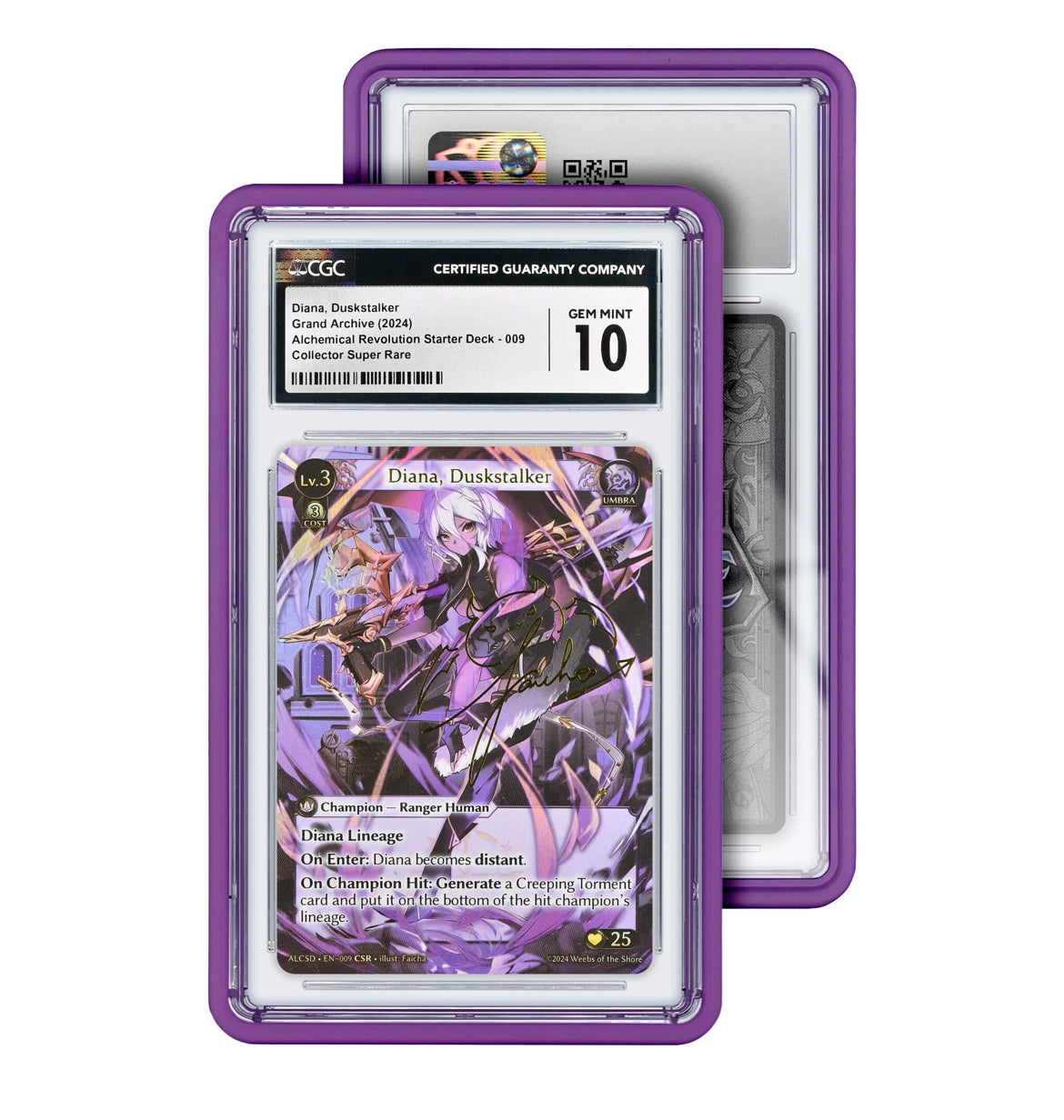 CGC Graded Guard - 35 Pt - Purple Crave Collectibles CGC Graded Guard - 35 Pt - Purple Crave Collectibles
