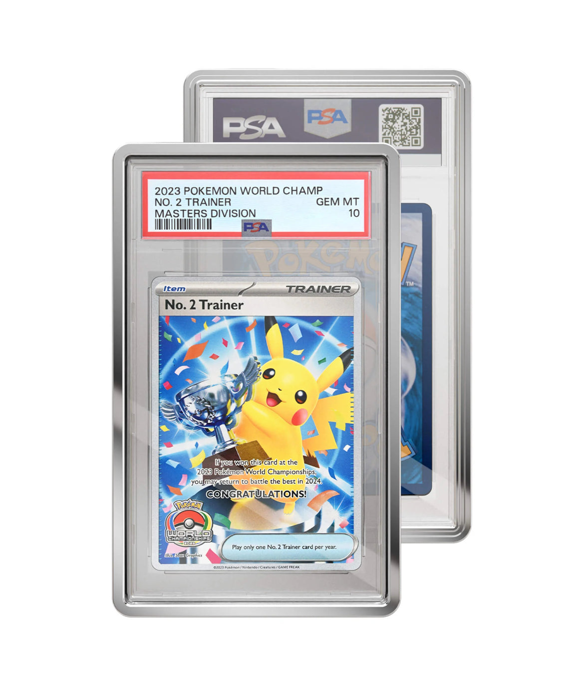 PSA Graded Guard - 35 Pt - Metallic Silver Crave Collectibles PSA Graded Guard - 35 Pt - Metallic Silver Crave Collectibles