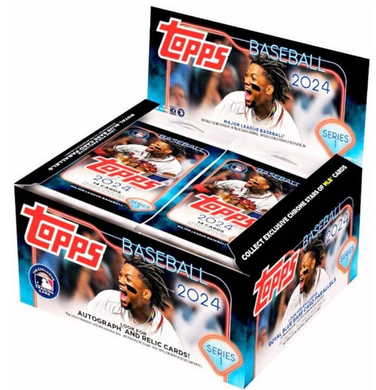2024 Topps Series 1 Baseball Retail Display Box