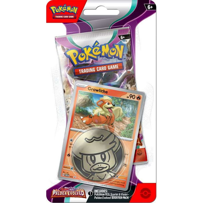 Pokémon Scarlet and Violet Paldea Evolved Checklane Blister