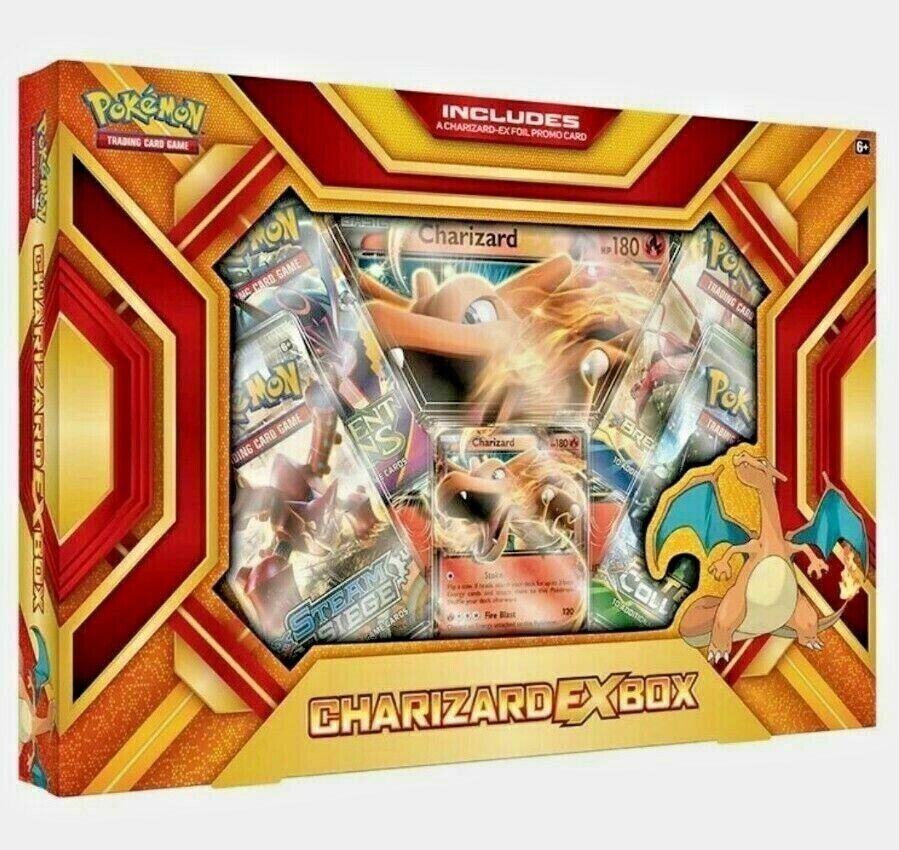 Pokemon Fire Flash Charizard EX Box