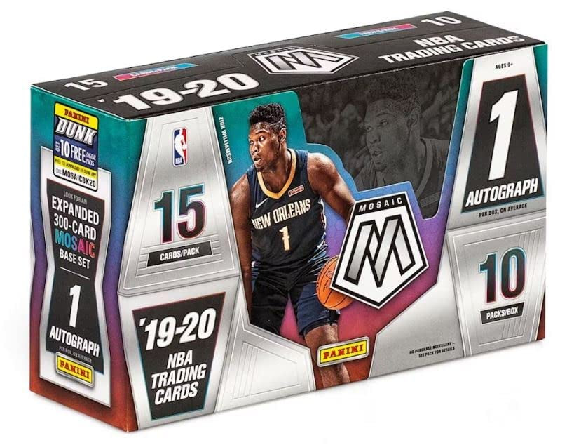 2019-20 Panini Mosaic Basketball Hobby Box