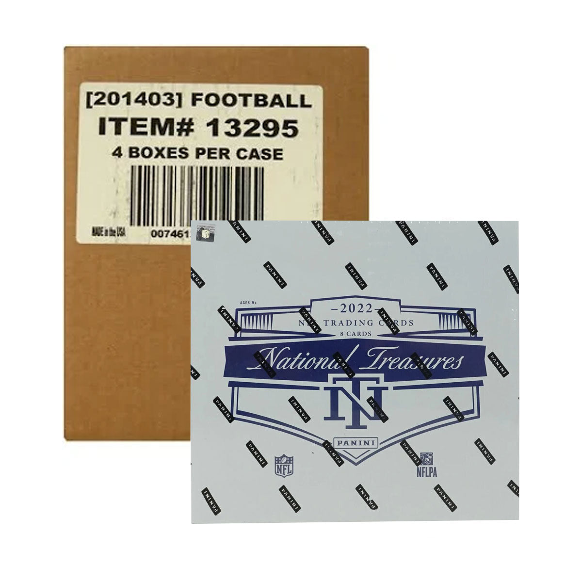 Panini NFL Football 2022 National Treasures Hobby Case