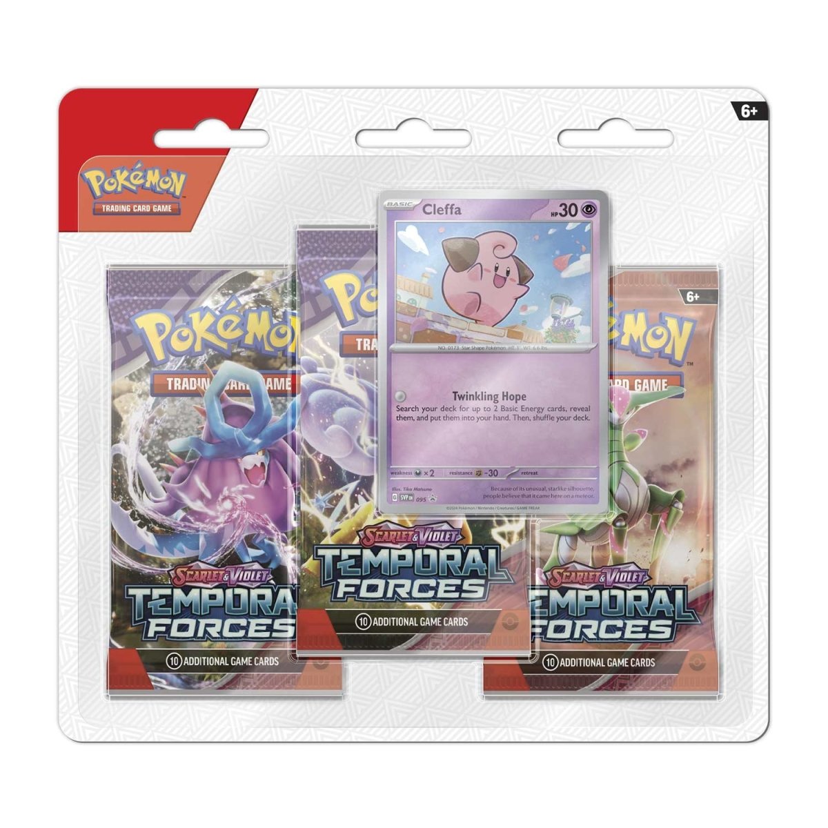 Scarlet & Violet-Temporal Forces 3 Booster Packs