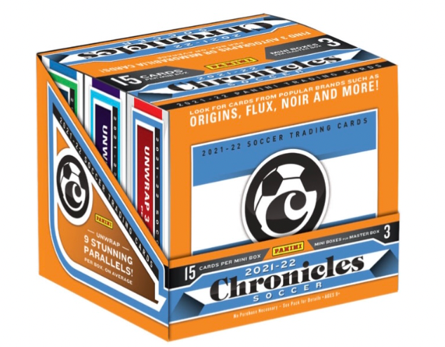 2021-2022 Panini Chronicles Soccer Hobby Box
