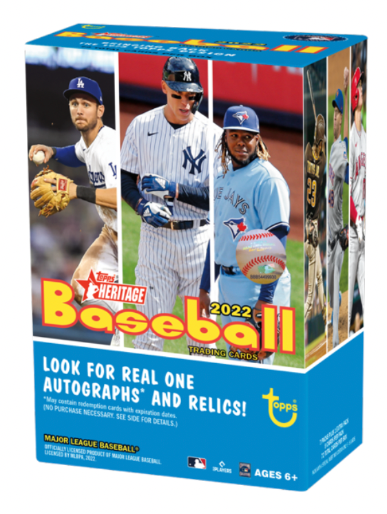 2022 Topps Heritage Baseball Blaster