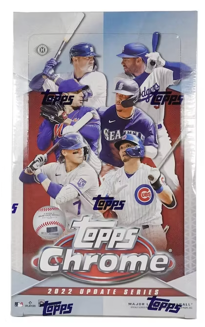 2022 Topps Chrome Update Baseball Hobby Box