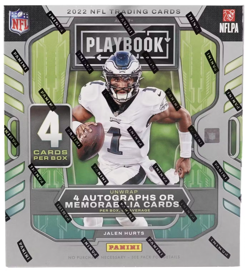 2022 Panini Playbook Football Hobby Box