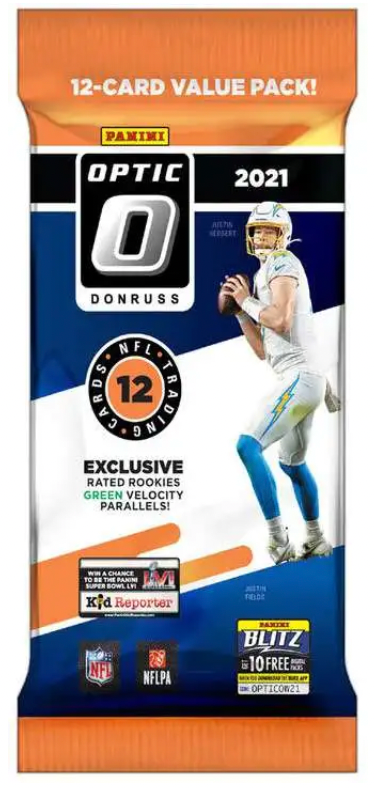 2021 Panini Donruss Optic Football Fat Pack