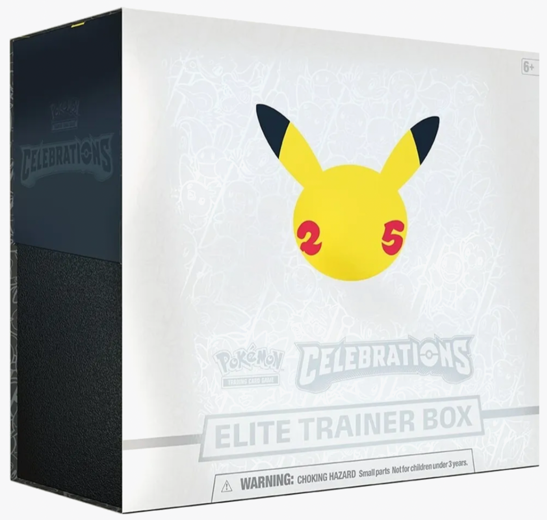 Pokemon Celebrations ETB Elite Trainer Box
