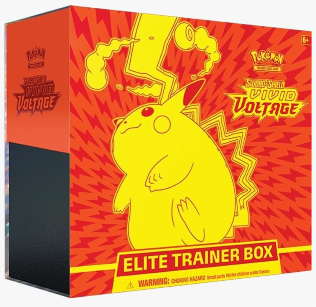 Pokemon Sword & Shield Vivid Voltage Elite Trainer Box ETB