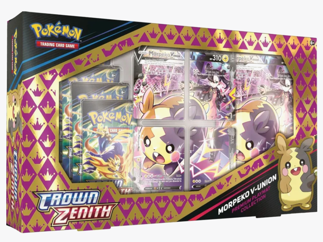 Morpeko V-Union Premium Playmat Collection Box - Pokemon