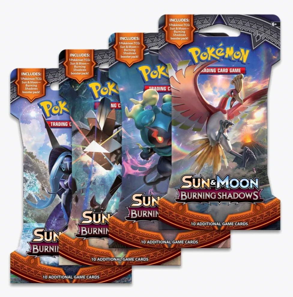 Burning Shadows Sleeved Pack - Pokemon
