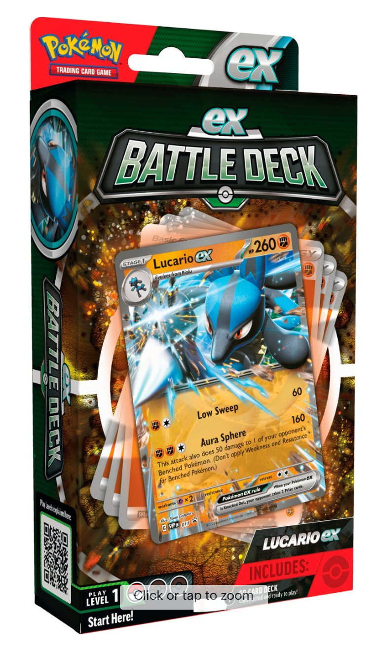 Lucario ex Battle Deck - Pokemon