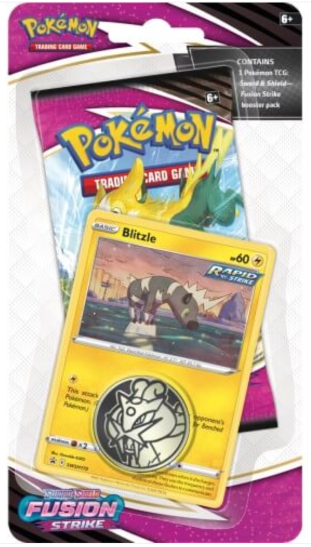 Pokemon Sword & Shield Fusion Strike Checklane Blister