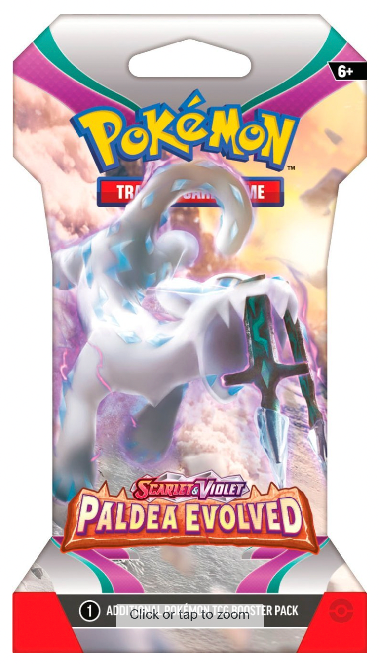Paldea Evolved Sleeved Pack