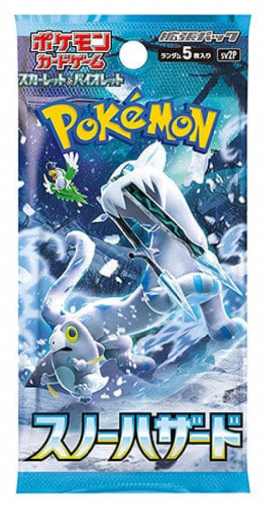 Snow Hazard Japanese Booster Pack - Pokémon