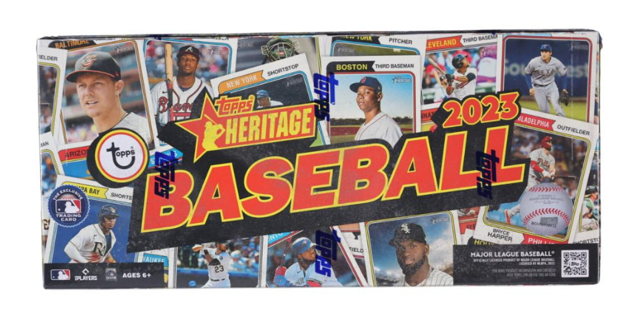 2023 Topps Heritage Baseball Hobby Box