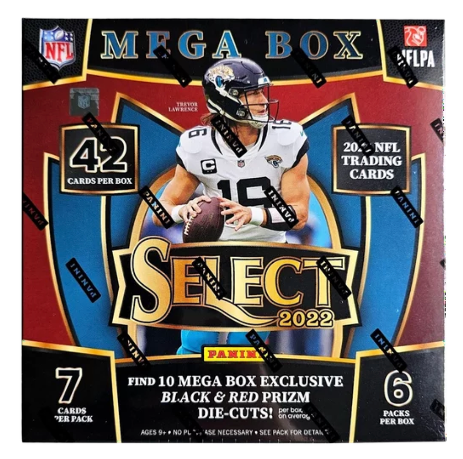 2022 Panini Select NFL Football Red Mega