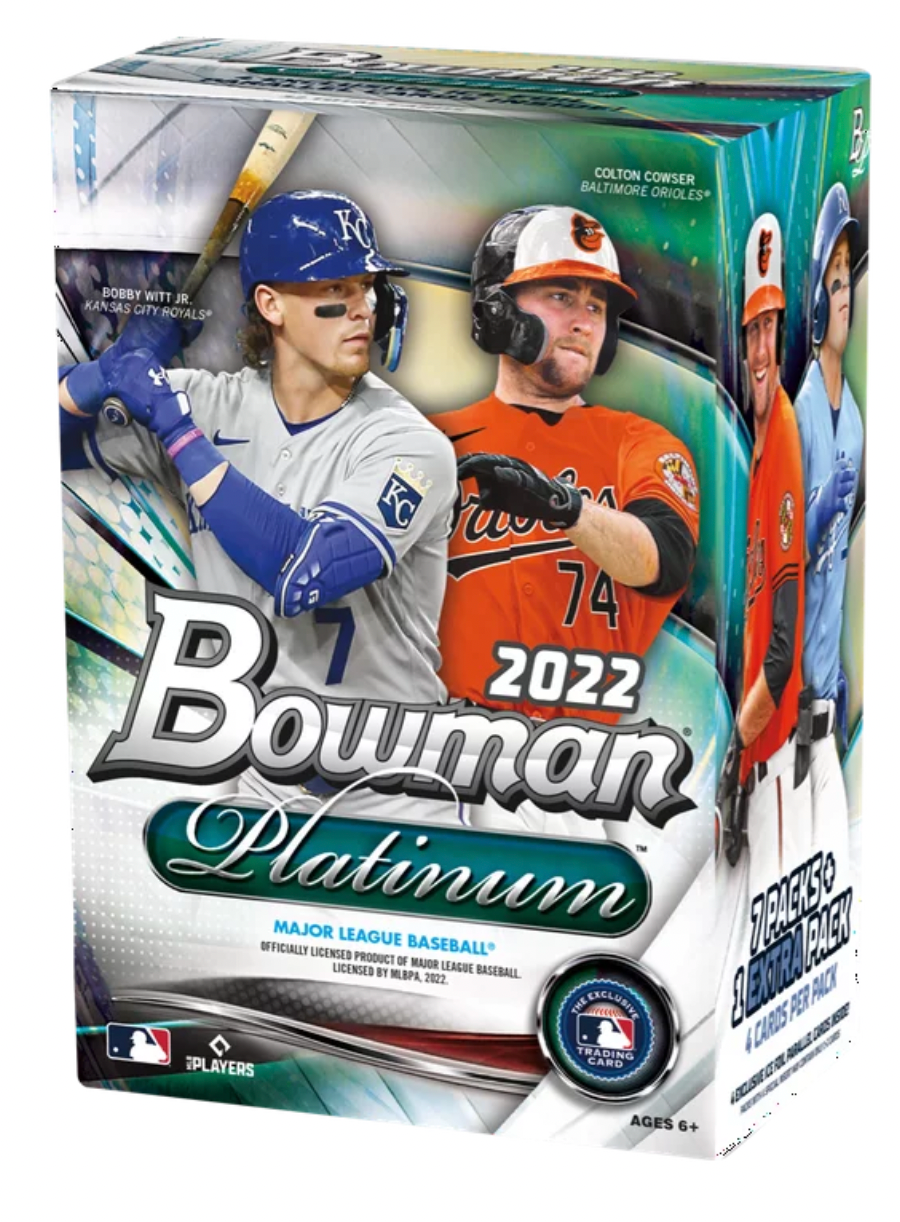 2022 Bowman Platinum Baseball Blaster Box