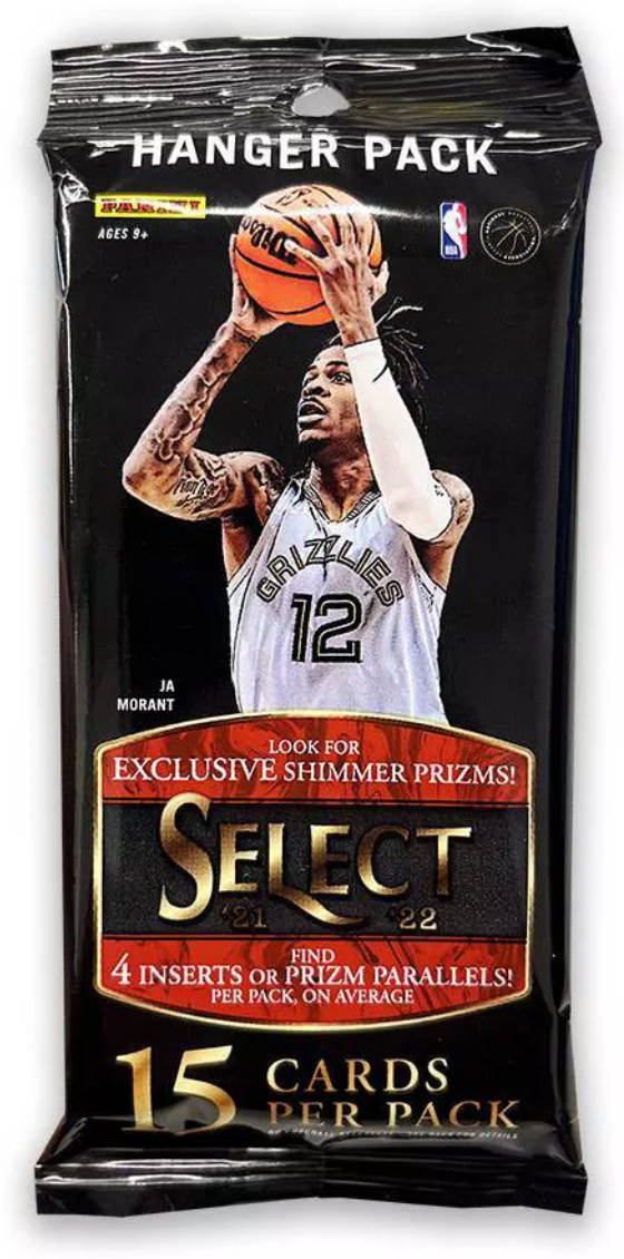 2021-2022 Panini Select Basketball Hanger Pack