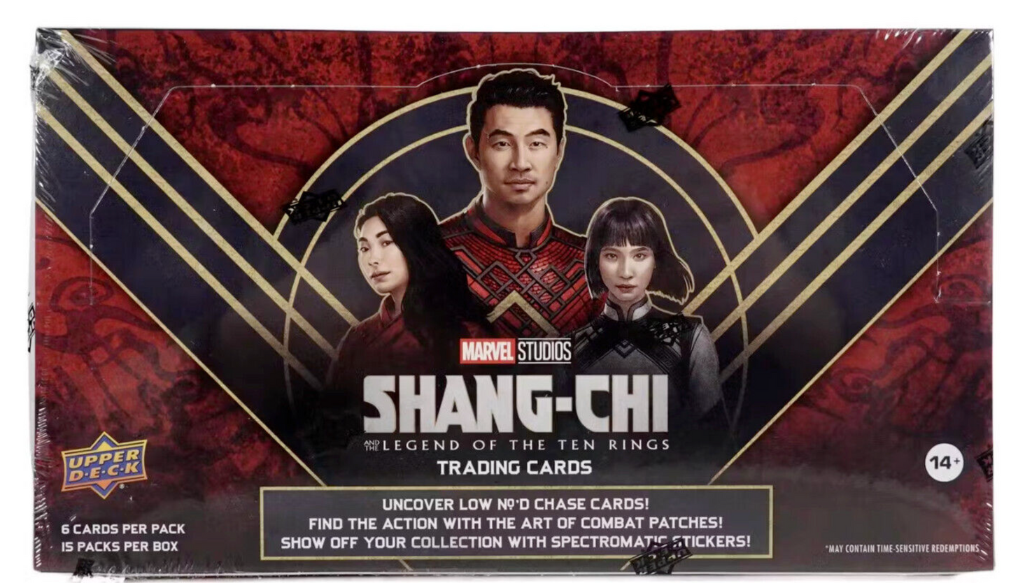 Upper Deck Marvel Shang-Chi Legend of the Ten Rings Hobby Box