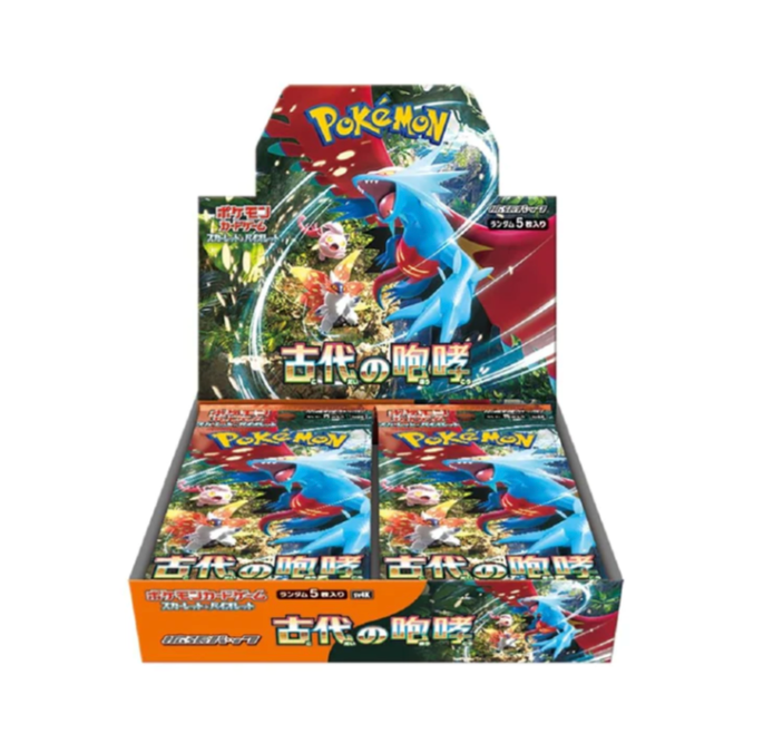 Pokemon Ancient Roar Japanese Booster Box SV4K