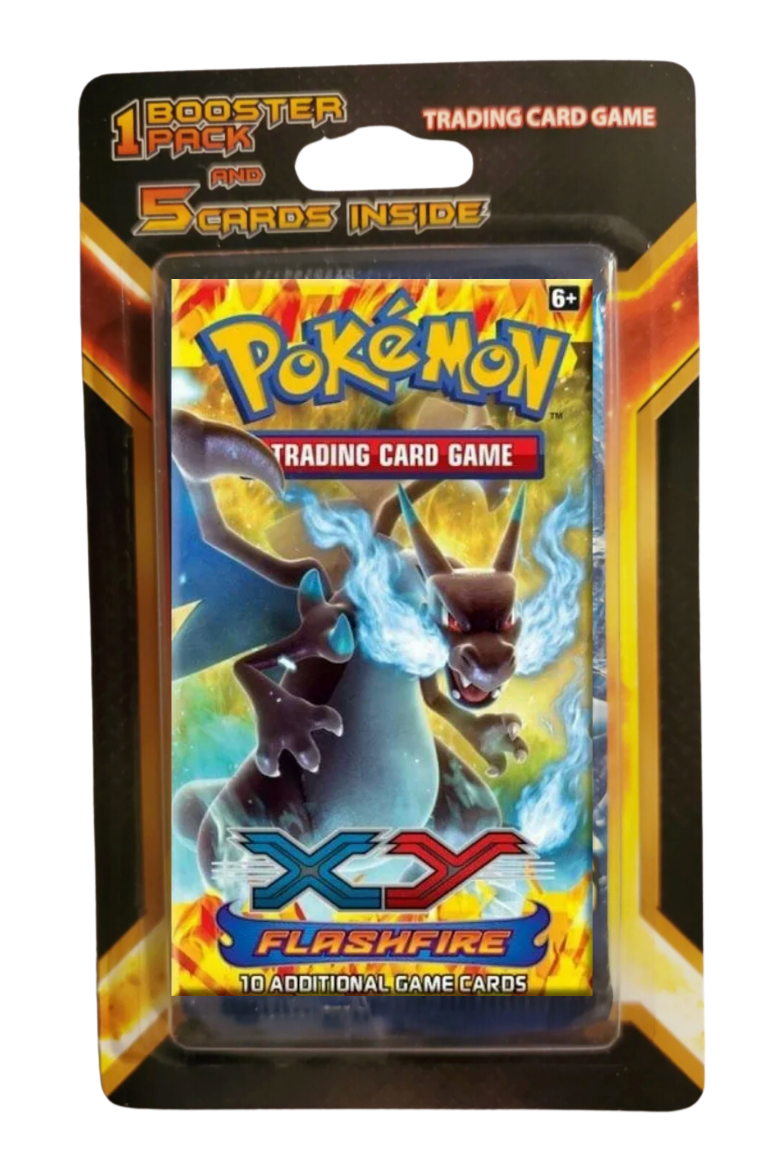 Pokemon Flashfire Blister Pack Including 5 Mystery Cards - Sealed Crave Collectibles Pokemon Flashfire Blister Pack Including 5 Mystery Cards - Sealed Crave Collectibles