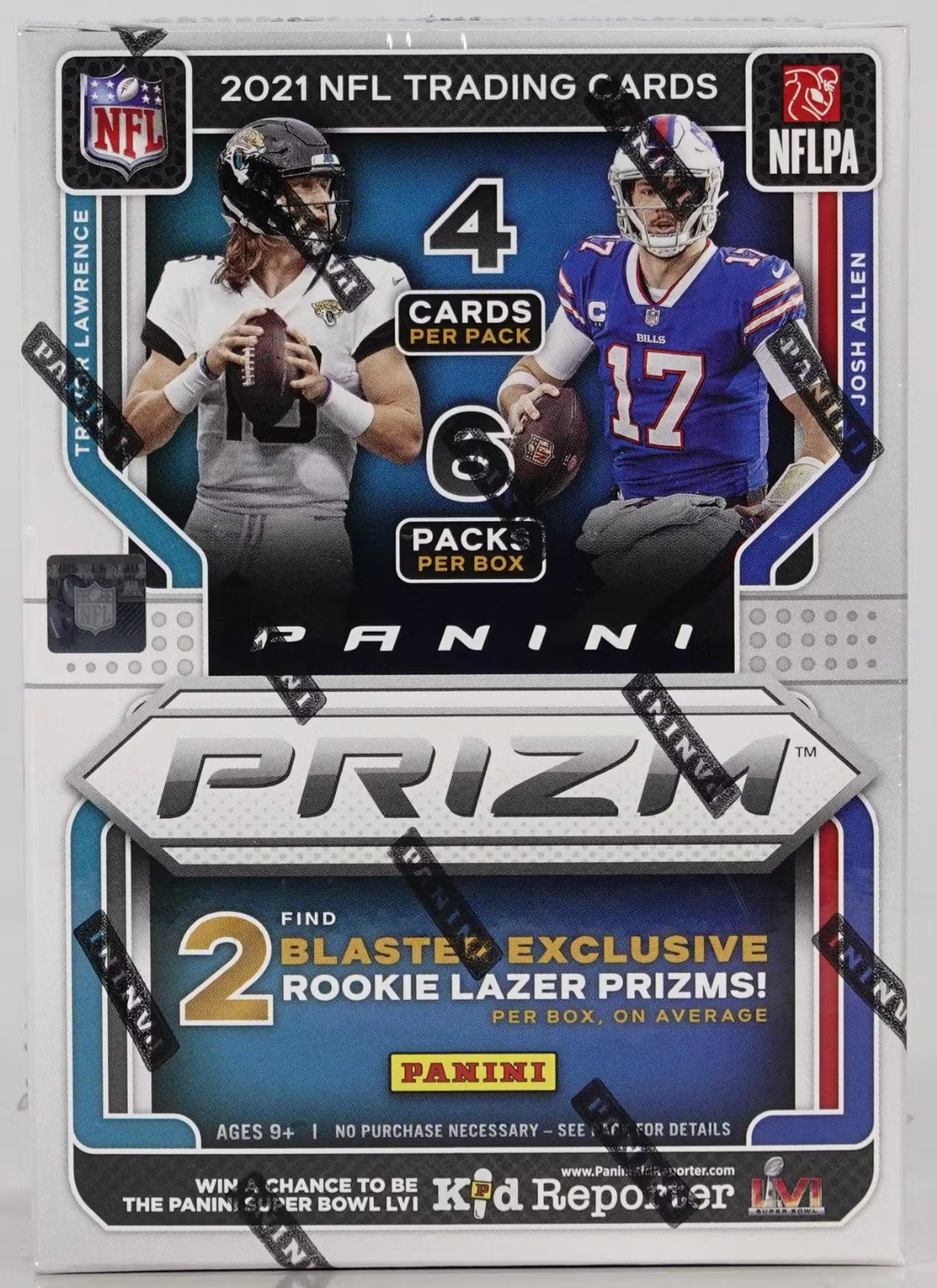 2021 Panini Prizm Football NFL Blaster Box