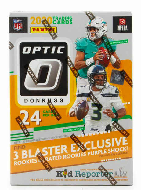 2020 NFL OPTIC DONRUSS BLASTER possible hot Burrow Herbert