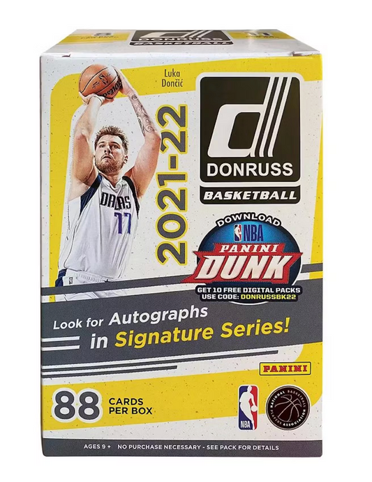 2021/22 Panini Donruss Basketball 11-Pack Blaster Box